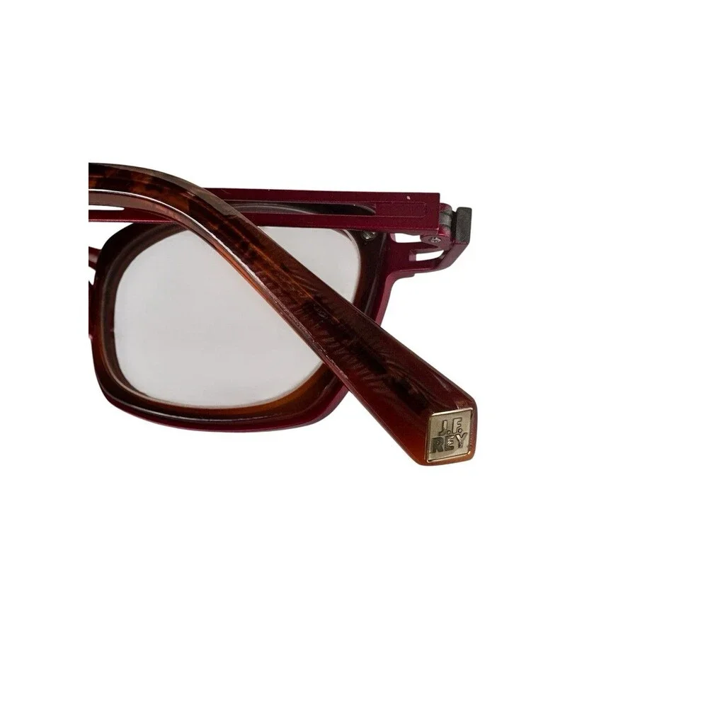 Jean-François Rey JF2754 3090 Beta Titanium Eyeglasses Frames Red Burgundy 45-22